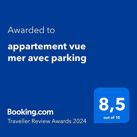Appartement Vue Mer Avec Parking Ajaccio (Corsica) Exterior foto