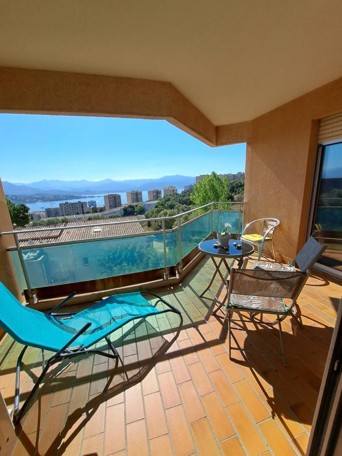 Appartement Vue Mer Avec Parking Ajaccio (Corsica) Exterior foto